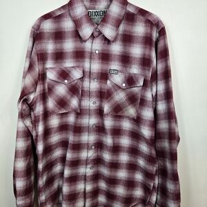 DIXXON Plaid Flannel Shirt